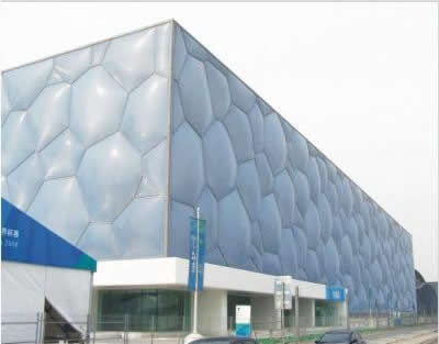 北京奥林匹克国家游泳中心--水立方高建钢Q345GJD-Z15