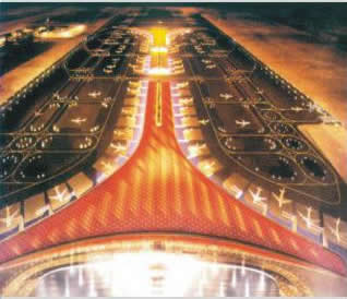 首都国际机场３号航站楼工程